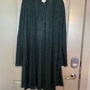 Knox Rose Forest Green Knit Sweater